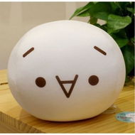 Detailed information about the product Cute Rice Roll Plush Doll Toy Collection Decoration Smile Face