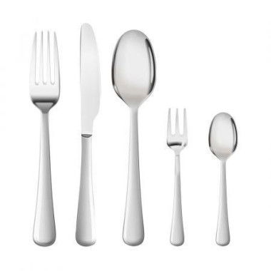 Cutlery Set Stainless Steel 30PCS Silver