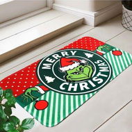 Detailed information about the product Cycllty Green Monster Christmas Decorations, Indoor Outdoor Door Mat, Easy to Clean, Stain and Fade Resistant, Party Decoration Supplies(40cm*60cm)