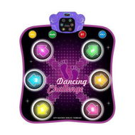 Detailed information about the product Dance Mat, Electronic Music Dance Pad with LED Lights and Wireless Bluetooth for Girls