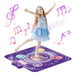 Dance Mat Toys for Kids, Dance Pad with LED Lights, Adjustable Volume and 4 Game Modes, Christmas Birthday Gifts for Girl. Available at Crazy Sales for $39.95
