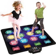 Detailed information about the product Dance Mat Toys for Kids, LED Light Up 12 Button Dance Pad with Adjustable Volume, Built in Music, Xmas Gifts for Kids Age 3 to 12
