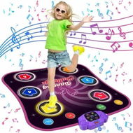 Detailed information about the product Dance Mat Toys with Bluetooth for Girls Electronic Dance Pad Light Up 6-Button 5 Game Modes Built in Music,Dance Game