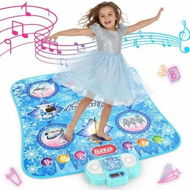 Detailed information about the product Dance Mat Toys,8-Button Frozen Toys for Girls Electronic Dance Pad with 5 Game Modes,Kids Dance Pad Challenge Games Christmas Birthday Gifts