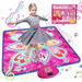 Dance Mat,Dance Mixer Rhythm Step Play Mat,Dance Game Toy with LED Lights, Adjustable Volume Built-in Music,3 Challenge Levels(3-12 Years Old). Available at Crazy Sales for $39.99