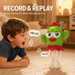 Dancing Cactus Toy Obstacle Avoidance Crawling with Lights Music Recording Rechargeable Green Interactive Funny Gift Kids Christmas Birthday COL RED. Available at Crazy Sales for $49.99