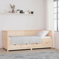 Detailed information about the product Day Bed 80x200 cm Solid Wood Pine