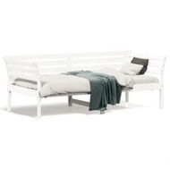 Detailed information about the product Day Bed White 90x190 cm Solid Wood Pine