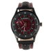 Daybird 3814 Fashionable Cow Split Leather Band Men's Automatic Mechanical Wrist Watch - Red + Black. Available at Crazy Sales for $49.95