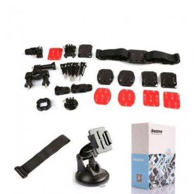 Dazzne KT-105 Mount System Set Kit Accessories For GoPro Hero 3+ 3 2 Camera.