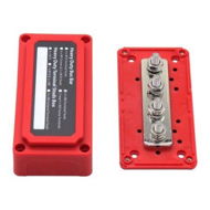 Detailed information about the product DC 48v 300A 4 Terminal Studs Busbar Power Distribution Block