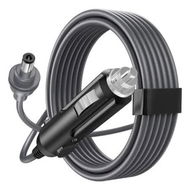 Detailed information about the product DC Power Cable with Cigarette Lighter for Starlink Mini Cable 5 Meters, 12 to 48V Cigarette Lighter Plug to DC5521 Power Supply Cable
