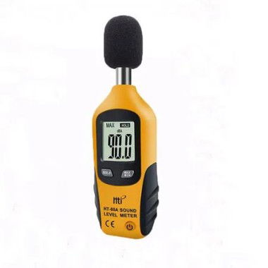 Decibel Meter, Digital Sound Level Meter 30 to 130 dB Audio Noise Measure Device Backlight MAX/MIN, Data Hold Auto Power Off Dual Ranges