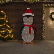 Detailed information about the product Decorative Christmas Snow Penguin Figure LED Luxury Fabric 180cm