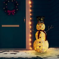 Detailed information about the product Decorative Christmas Snowman Figure LED Luxury Fabric 120cm