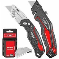 Detailed information about the product Deluxe Folding Utility Knife 2 Piece Lock Back Auto Load Total 58 Blades