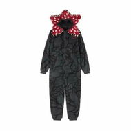 Detailed information about the product Demogorgon Hooded Jumpsuit Long Sleeve Pajama Hoody Onesie Loungewear Fuzzy Fall Winter Warm Thermal Fluffy Size : Large