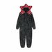Demogorgon Hooded Jumpsuit Long Sleeve Pajama Hoody Onesie Loungewear Fuzzy Fall Winter Warm Thermal Fluffy Size : Large. Available at Crazy Sales for $29.99