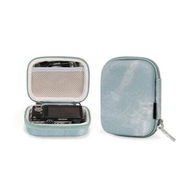 Detailed information about the product Denim Gray 13.5x10.5x6.5 Mini Camera CCD Storage Bag PU Waterproof Hard Shell Shockproof Pressure Resistant Stain Resistant