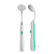 Detailed information about the product Dental Mirror LED Lighted 2 Pcs Teeth Check Inspection Anti Fog Tool Oral Care Hygiene Professional Easy Use Green