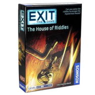 Detailed information about the product Departure: The House Of Riddles | Output: The Game: A Kosmos Game To Play As A Family, Card Game Based On An Escape Room Experience At Home, For 1 To 4 Players Ages 10 And Up