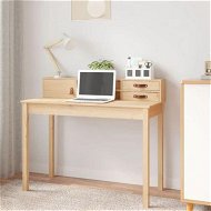 Detailed information about the product Desk 110x50x93 cm Solid Wood Pine