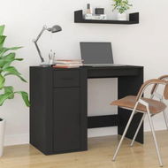 Detailed information about the product Desk Black 100x49x75 Cm Engineered Wood