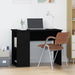 Desk Black 100x55x75 cm Engineered Wood. Available at Crazy Sales for $129.95