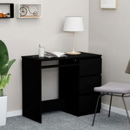 Detailed information about the product Desk Black 90x45x76 Cm Chipboard