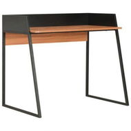 Detailed information about the product Desk Black And Brown 90x60x88 Cm