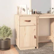 Detailed information about the product Desk Cabinet 40x50x75 cm Solid Wood Pine