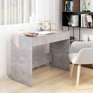 Detailed information about the product Desk Concrete Grey 101x50x76.5 Cm Engineered Wood.