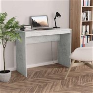 Detailed information about the product Desk Concrete Grey 90x40x72 cm Chipboard