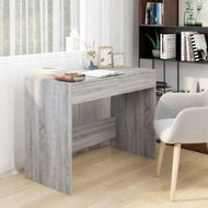 Detailed information about the product Desk Gray Sonoma 101x50x76.5 Cm Engineered Wood.