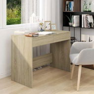 Detailed information about the product Desk Sonoma Oak 101x50x76.5 Cm Engineered Wood.