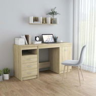 Detailed information about the product Desk Sonoma Oak 140x50x76 Cm Chipboard