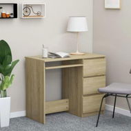 Detailed information about the product Desk Sonoma Oak 90x45x76 Cm Chipboard