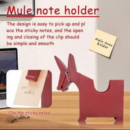 Detailed information about the product Desktop Memo Holder Cute Desk Accessories Supplies Funny Desk Decor Accessories Desk Supplies Holders Dispensers Color Red