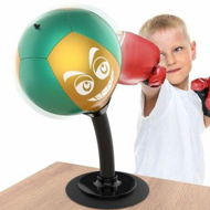 Detailed information about the product Desktop Punching Bag Stress Buster with Suction Cup for Office Table and Counters Heavy Duty Stress Relief Desk Boxing Punch Ball-Green