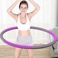 Detailed information about the product Detachable Easy Storage Keep Fit Hoola Hoop Perfect for Home Workouts and Fitness Enthusiasts