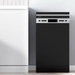 Devanti 10 Place Settings Freestanding Dishwasher Black. Available at Crazy Sales for $689.95