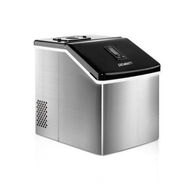 Detailed information about the product DEVANTI 3.2L Portable Ice Cube Maker Cold Commercial Machine Stainless Steel.