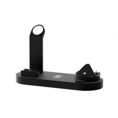 Devanti 4-in-1 Wireless Charger Dock Multi-function Charging Station For Phone