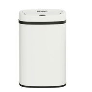 Detailed information about the product Devanti 50L Sensor Bin Motion Rubbish Automatic White