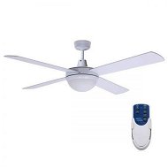 Detailed information about the product Devanti 52'' Ceiling Fan AC Motor w/Light w/Remote - White