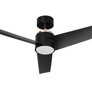 Detailed information about the product Devanti 52'' Ceiling Fan DC Motor w/Light w/Remote - Black