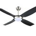 Devanti 52'' Ceiling Fan DC Motor w/Light w/Remote Black. Available at Crazy Sales for $199.95