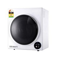 Detailed information about the product Devanti 5kg Tumble Dryer Fully Auto Wall Mount Kit Clothes Machine Vented White