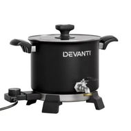 Detailed information about the product Devanti 5L Wax Melter Candle Making 1200W Melting Pot Furnace Quick Pour Spout Soy Soap