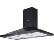 Detailed information about the product Devanti 900mm Range Hood 90cm Rangehood Black